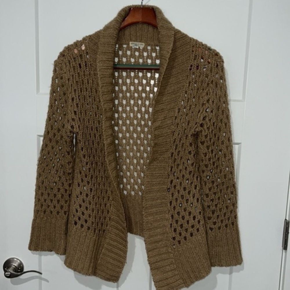 American Rag Open Knit Cardigan Sz S